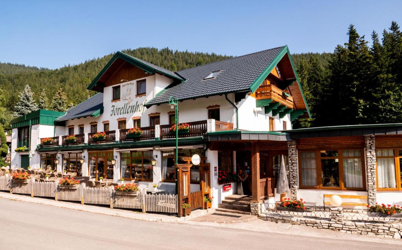 Hotel-Restaurant Forellenhof Puchberg am Schneeberg Esterno foto